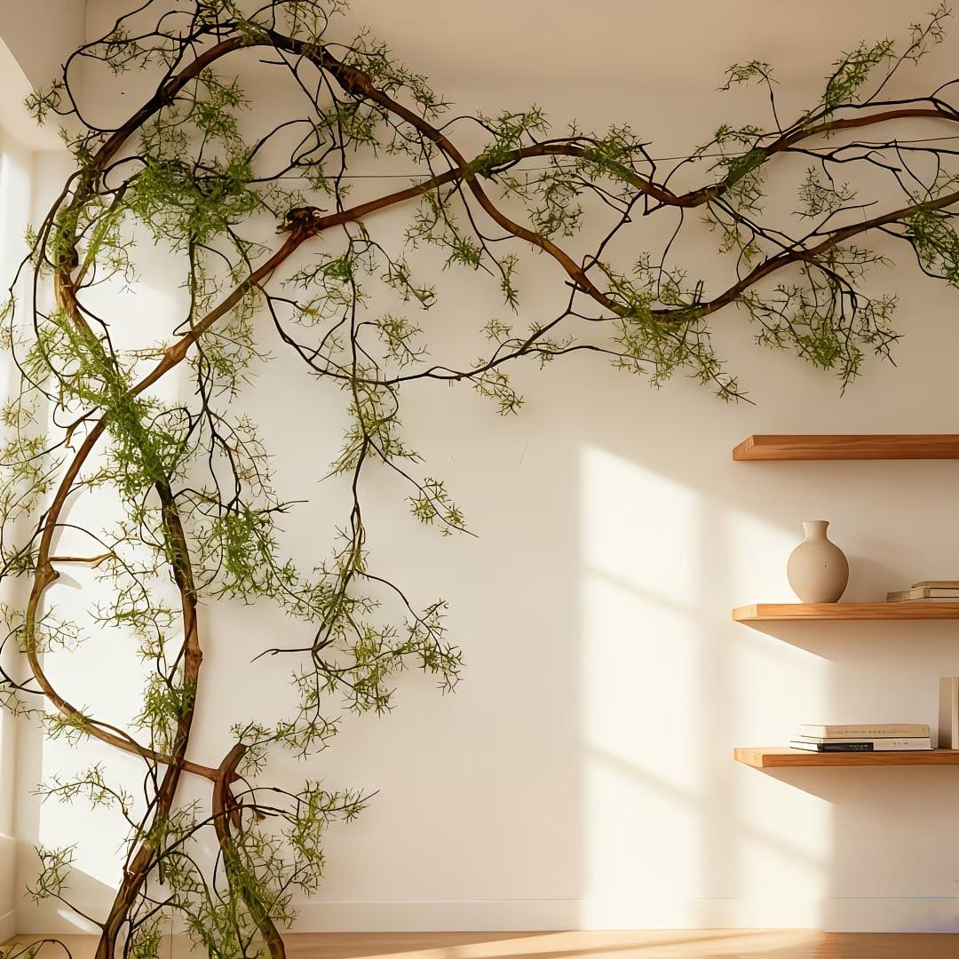 Sphagnum Moss Dry - شرائط شجرية اصطناعية بتصميم محاكي للطحالب،