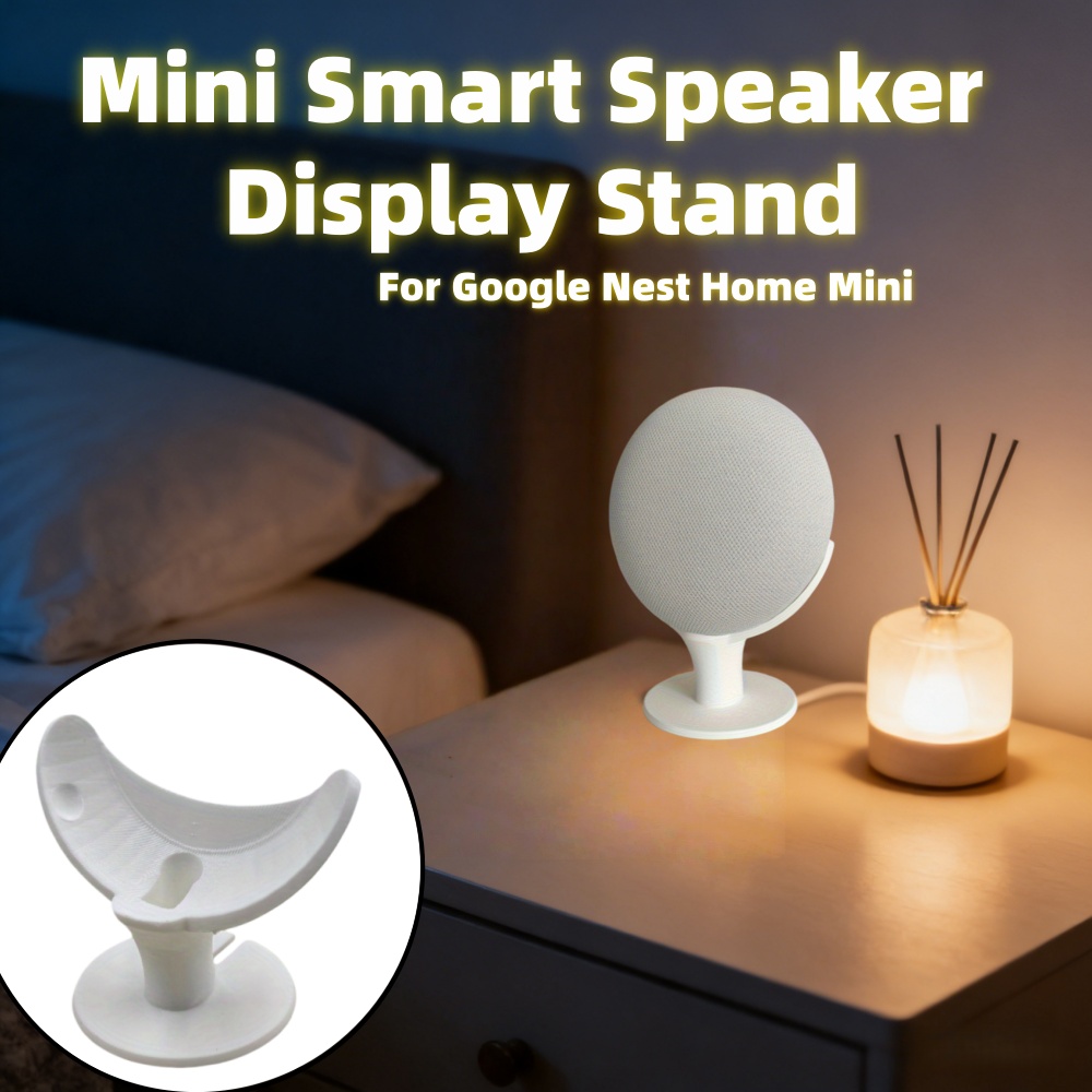 حامل مكبر صوت ذكي صغير للعرض،  - مراجعة Google Speaker Nest Mini وسعره